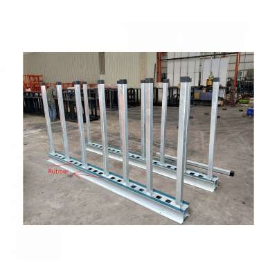 Marble display rack stone slab rack for showroom and storage Galvanized